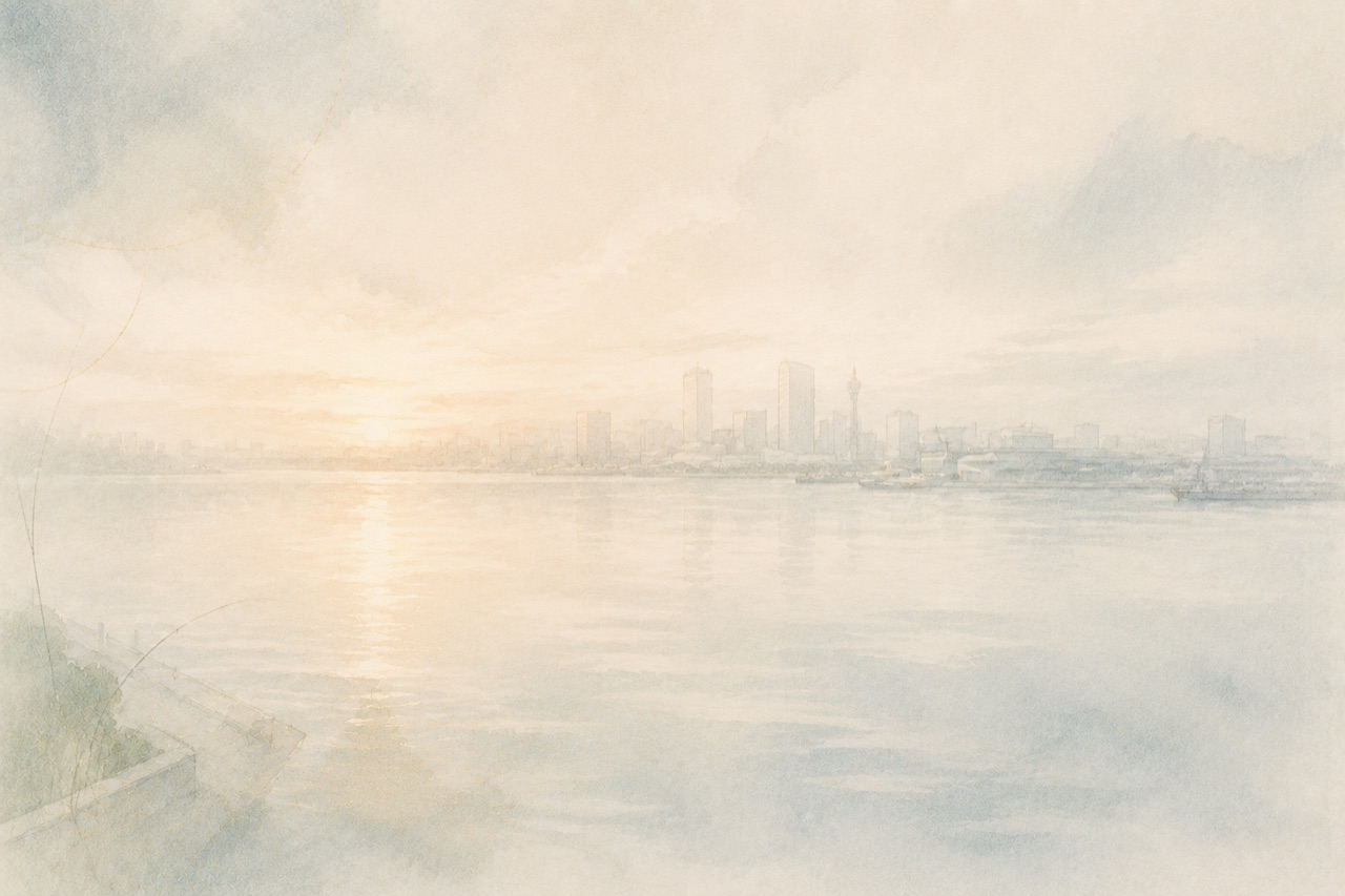 PHASE2 新しい街の夕景