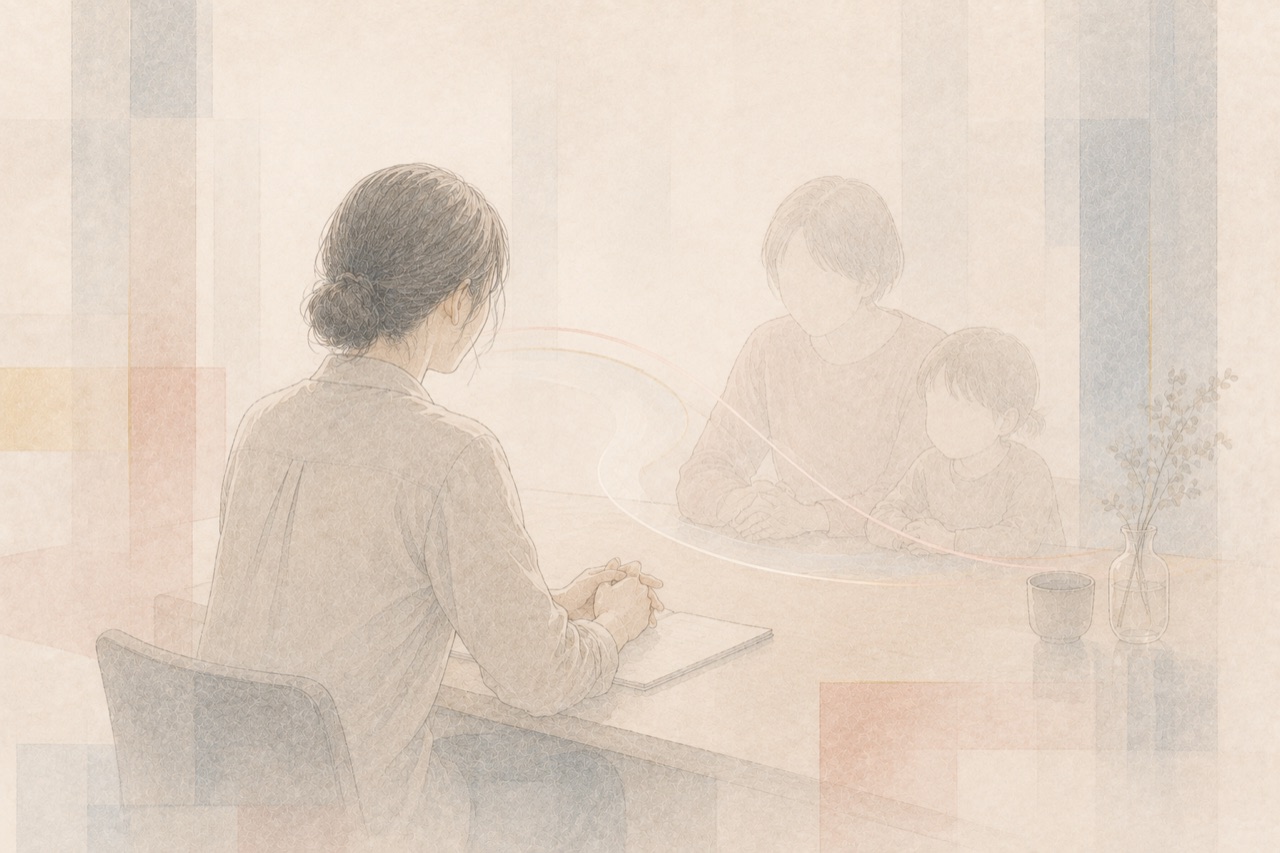 PHASE5 相談業で人の心と向き合う場面